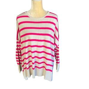 Mersea Amour Valentines Sweater One Size Boxy Heart Patch